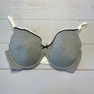 Motherhood Maternity - Women’s Grey Maternity Bra - Size 38DD